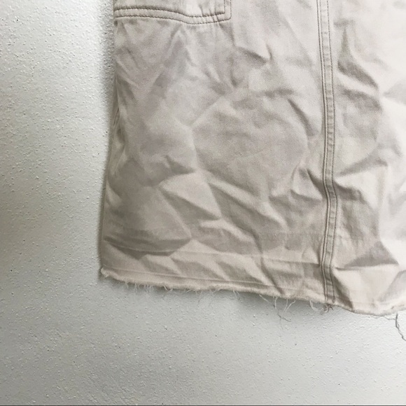 Gap Cream Overall Dress Size S - Picture 6 of 10